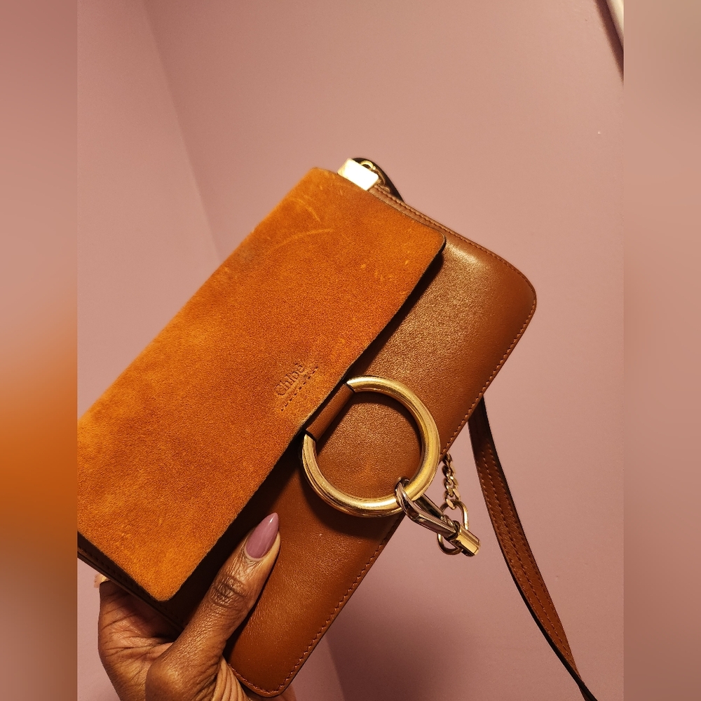 Authentic Chloe Faye crossbody bag